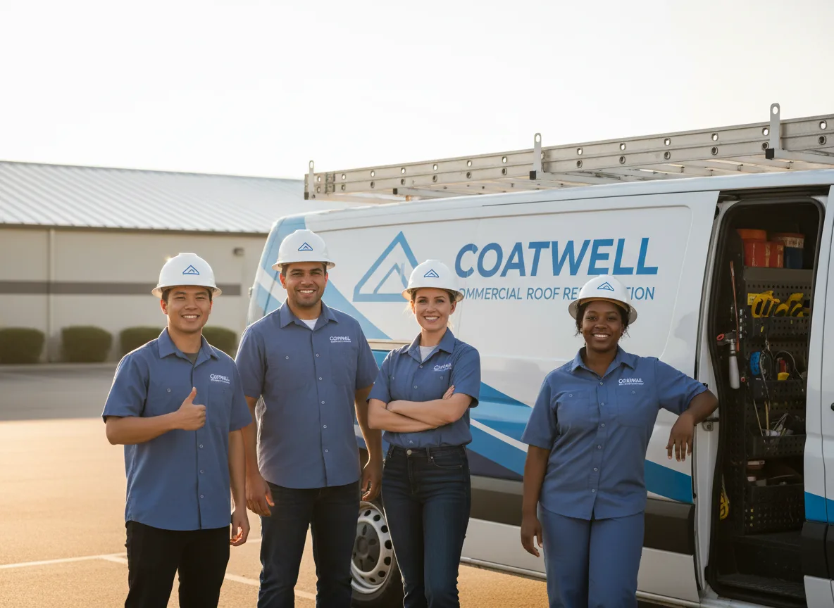 Commercial roof coating company in Haven, KS
